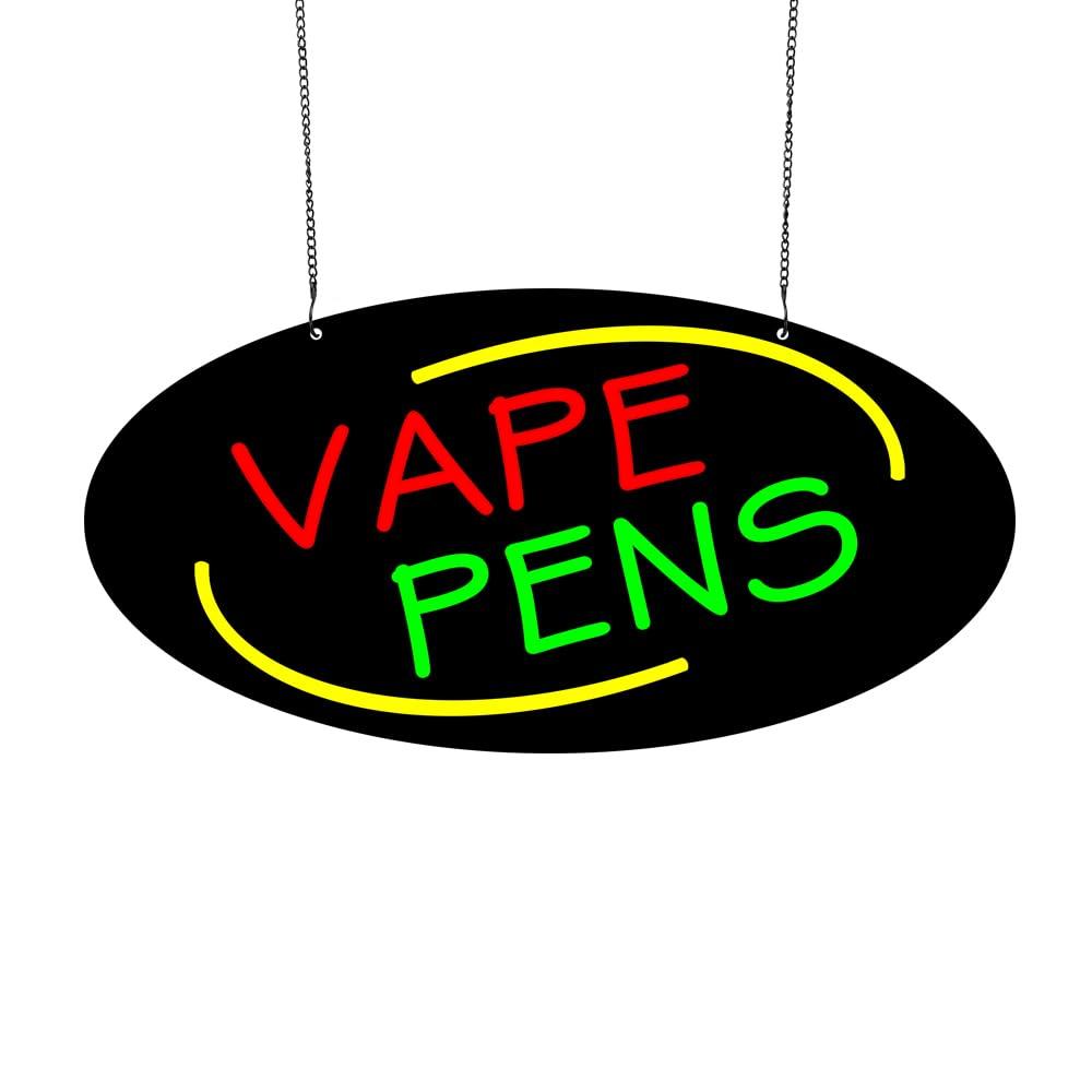 Vaping Store - Neonowy znak LED do e-papierosów, z