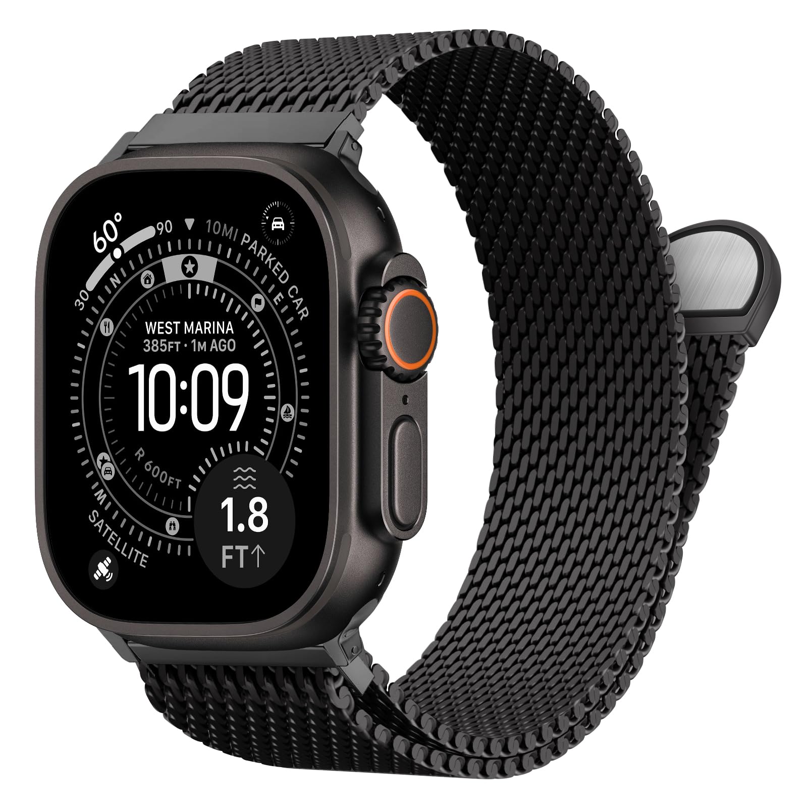 Gruby metalowy pasek do Apple  – Mesh Coil Strip recenzja i cena