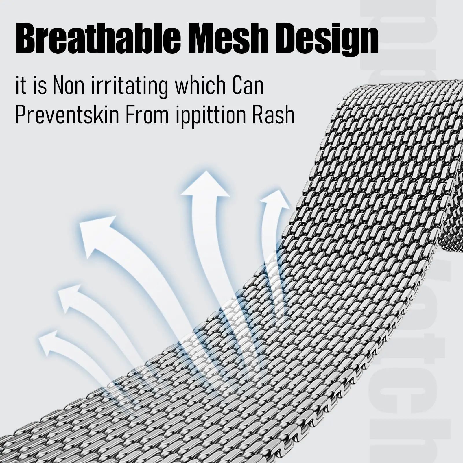Bransoleta ze stalowej siatki  – Mesh Coil Strip recenzja i cena